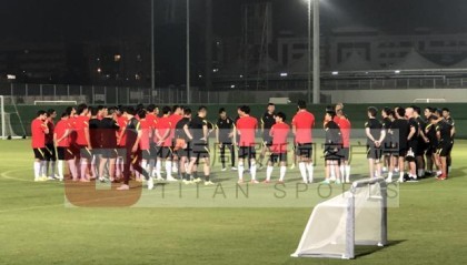 开云体育博彩-国足恢复一日两练：张琳芃尹鸿博单练 池忠国缺席