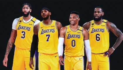 开云体育博彩-NBA新赛季故事线：湖人篮网争雄 两大明星是去是留